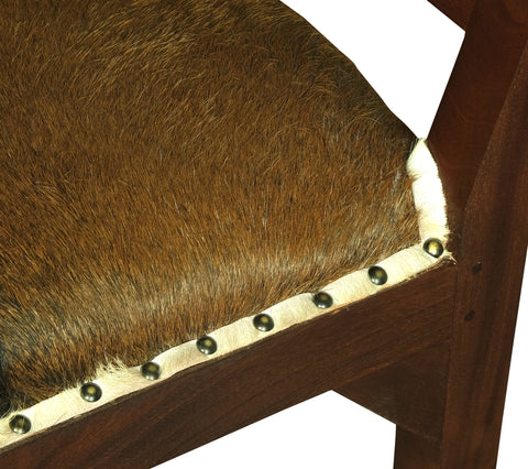 Boston Small Goat Hide Bench