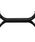Maeve Solid Timber Double Seater Bench (Black)