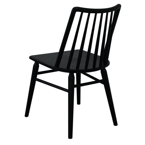 Riviera Solid Oak Dining Chair - Set of 2