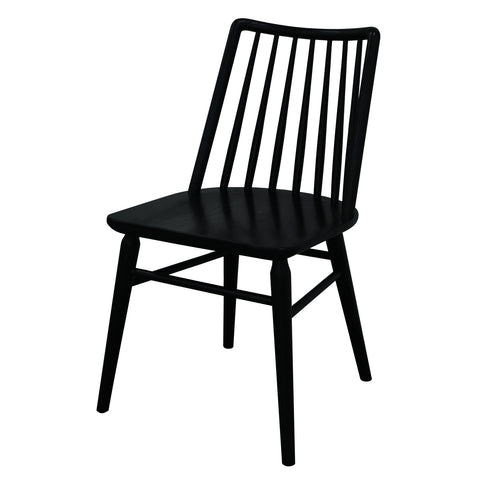 Riviera Solid Oak Dining Chair - Set of 2