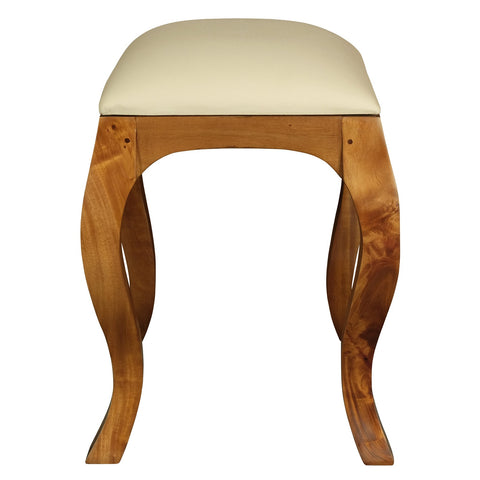 Queen Ann Stool for Dressing Table