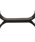 Maeve Solid Timber Double Seater Bench (Chocolate)