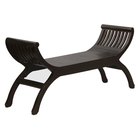Maeve Solid Timber Double Seater Bench