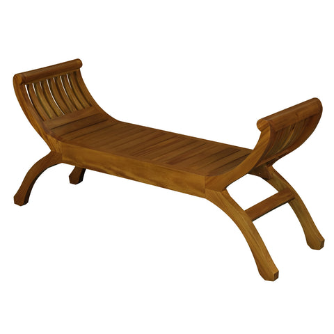 Maeve Solid Timber Double Seater Bench