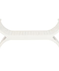 Maeve Solid Timber Double Seater Bench (White)