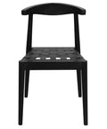 Elliot Leather Dining Chair (Black)