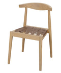 Elliot Leather Dining Chair (Natural)
