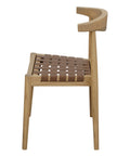 Elliot Leather Dining Chair (Natural)