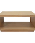 Oscar Solid Mindi Timber Coffee Table