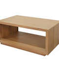 Oscar Solid Mindi Timber Coffee Table