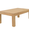 Amsterdam Solid Mindi Timber Coffee Table (Natural)
