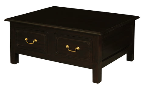 Tasmania 4 Drawer Straight Leg Coffee Table