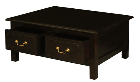 Tasmania 4 Drawer Straight Leg Coffee Table