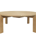 Aspen Round Coffee Table (Natural)