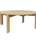 Aspen Round Coffee Table (Natural)
