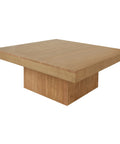 Hudson Solid Mindi Coffee Table (Natural)