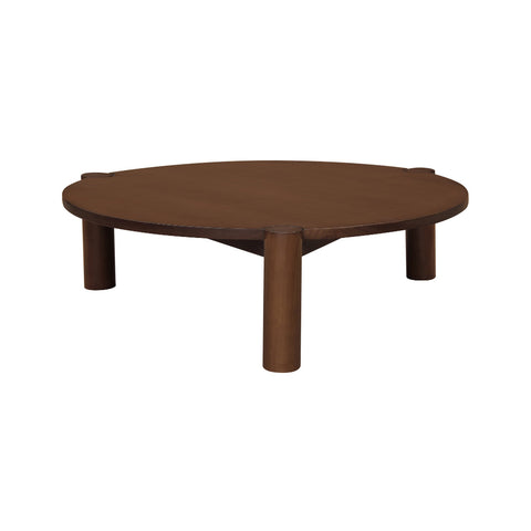 Newport Round Cofee Table (Walnut)