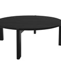 Adelle Round Coffee Table (Black)