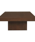 Hudson Solid Mindi Coffee Table (Walnut)