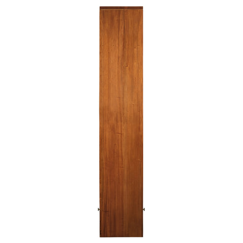 Amsterdam 10 Cube Shelf with 2 Drawer (Light Pecan)