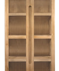 Gatsby 2 Door Display Cabinet (Natural)