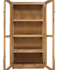Gatsby 2 Door Display Cabinet (Natural)