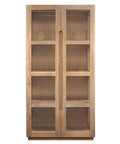 Gatsby 2 Door Display Cabinet (Natural)