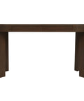 Brentwood 2 Drawer Oval Desk (Walnut)