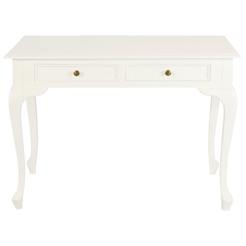 Queen Anne 2 Drawer Desk