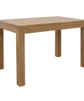 Amsterdam Solid Mindi Timber Dining Table 120 x 70 cm (Natural)