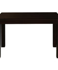 Amsterdam Solid Mahogany Timber Dining Table 120 x 70 cm (Chocolate)