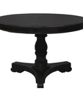 Tasmania Round Dining Table 120cm (Chocolate)