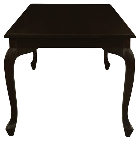 Queen Ann Solid Mahogany Dining Table 180 x 90 cm