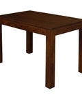 Amsterdam Solid Mahogany Timber Dining Table 120 x 70 cm (Mahogany)