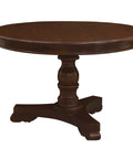 Tasmania Round Dining Table 120cm (Mahogany)
