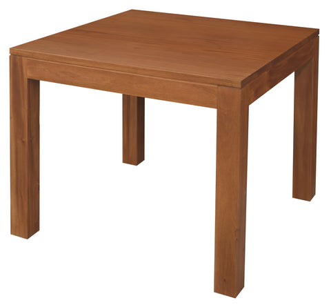 Amsterdam Solid Mahogany Timber Dining Table 90 x 90 cm