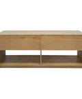 Oscar 2 Drawer Entertainment Unit (Natural)