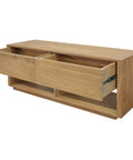 Oscar 2 Drawer Entertainment Unit (Natural)
