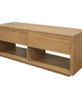 Oscar 2 Drawer Entertainment Unit (Natural)
