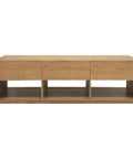 Oscar 3 Drawer Entertainment Unit (Natural)
