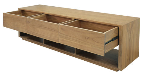 Oscar 3 Drawer Entertainment Unit