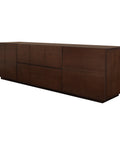 Hudson 2 Door 2 Drawer Entertainment Unit (Mahogany)