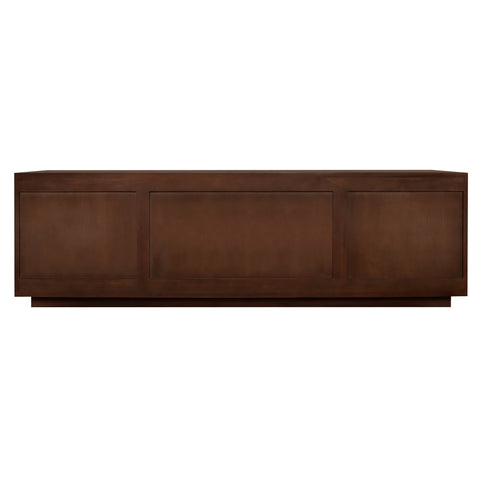 Hudson 2 Door 2 Drawer Entertainment Unit (Mahogany)