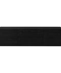 Gatsby 2 Door 2 Drawer Entertainment Unit (Black)
