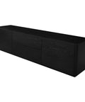 Gatsby 2 Door 2 Drawer Entertainment Unit (Black)
