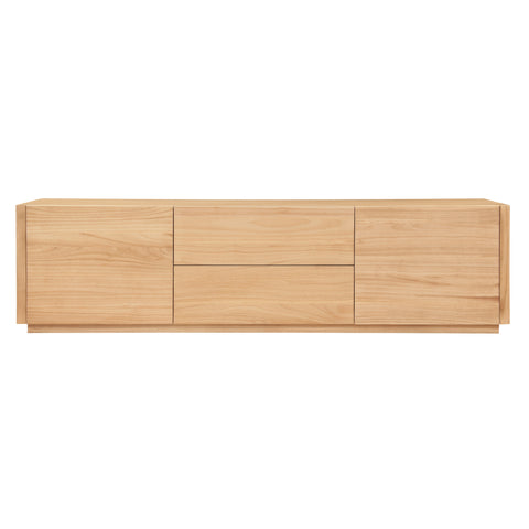 Gatsby 2 Door 2 Drawer Entertainment Unit (Natural)
