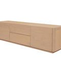 Gatsby 2 Door 2 Drawer Entertainment Unit (Natural)