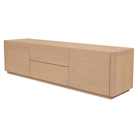 Gatsby 2 Door 2 Drawer Entertainment Unit (Natural)