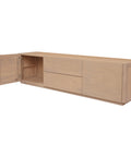 Gatsby 2 Door 2 Drawer Entertainment Unit (Natural)