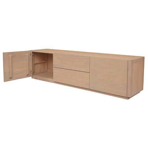 Gatsby 2 Door 2 Drawer Entertainment Unit (Natural)